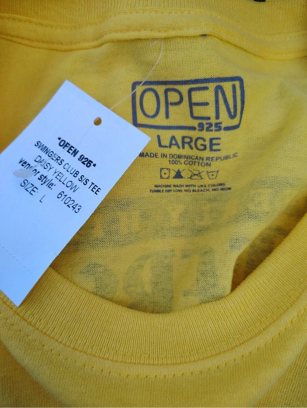 Open 925 Beverly Hills Swingers Club Top